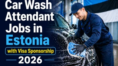 Car Wash Attendant Jobs in Estonia with Visa Sponsorship 2026