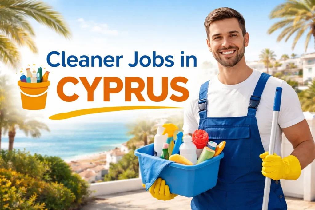 Cleaner Jobs in Cyprus with Visa Sponsorship 2026