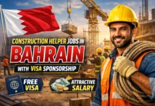 Construction Helper Jobs in Bahrain with Visa Sponsorship 2026