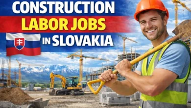 Construction Labor Jobs in Slovakia with Visa Sponsorship 2026 (€1,800 Monthly)