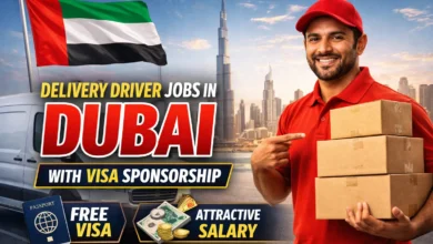 Delivery Driver Jobs in Dubai with Visa Sponsorship 2026