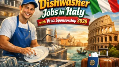 Dishwasher Jobs in Italy with Visa Sponsorship 2026
