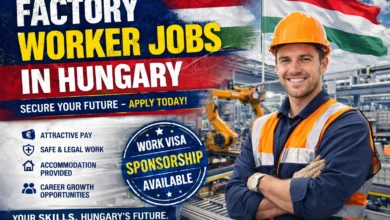Factory Worker Jobs in Hungary with Visa Sponsorship 2026