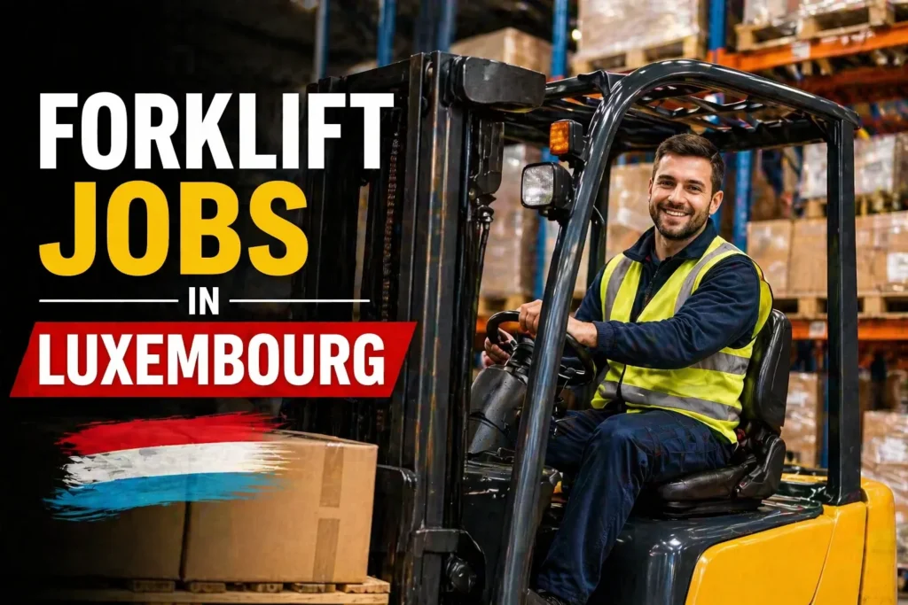 Forklift Jobs in Luxembourg with Visa Sponsorship 2026