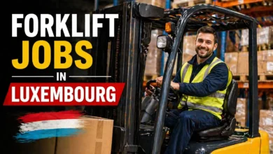 Forklift Jobs in Luxembourg with Visa Sponsorship 2026