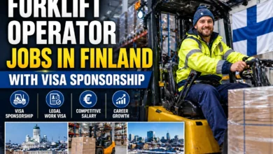 Forklift Operator Jobs in Finland with Visa Sponsorship 2026
