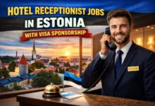 Hotel Receptionist Jobs in Estonia with Visa Sponsorship 2026
