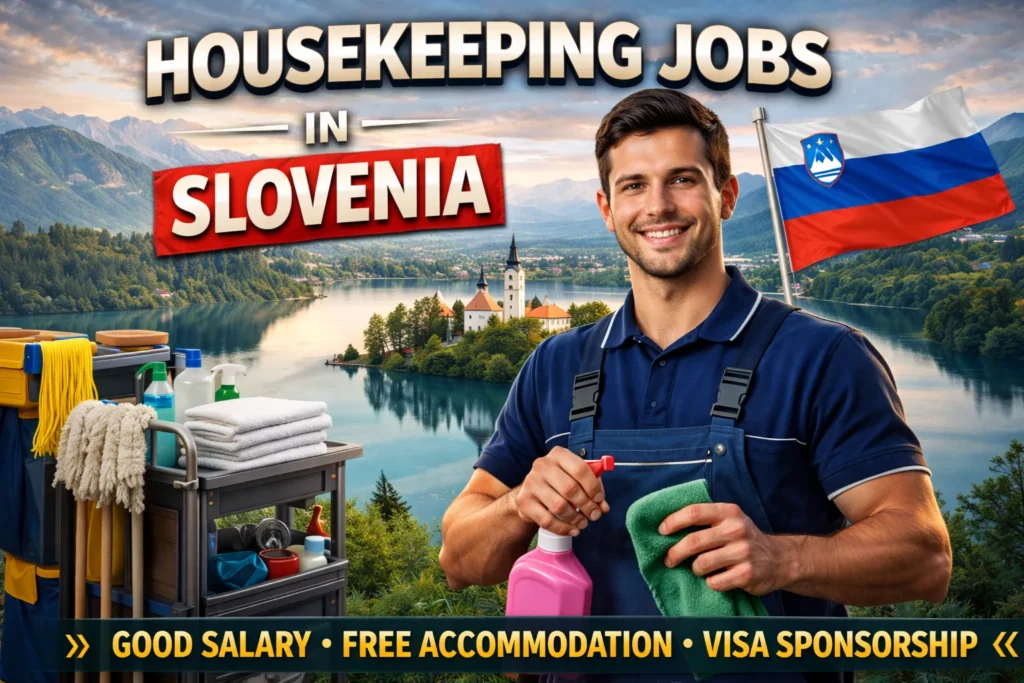 Housekeeping Jobs in Slovenia with Visa Sponsorship 2026