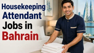 Housekeeping Attendant Jobs in Bahrain with Work Visa Sponsorship 2026
