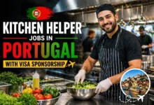 Kitchen Helper Jobs in Portugal with Visa Sponsorship 2026