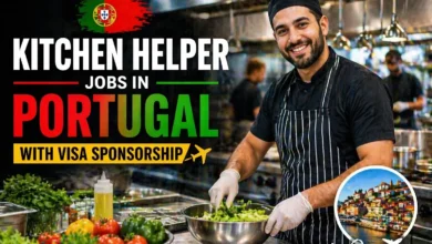 Kitchen Helper Jobs in Portugal with Visa Sponsorship 2026