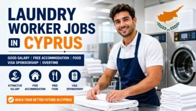 Laundry Worker Jobs in Cyprus with Visa Sponsorship 2026