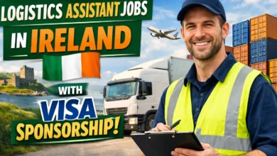 Logistics Assistant Jobs in Ireland with Visa Sponsorship 2026