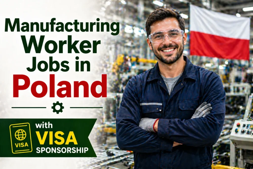 Manufacturing Worker Jobs in Poland with Visa Sponsorship 2026