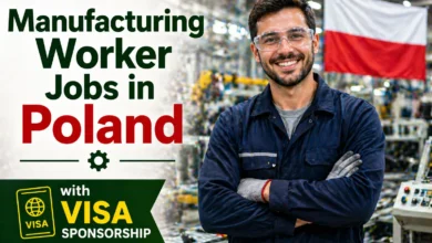 Manufacturing Worker Jobs in Poland with Visa Sponsorship 2026