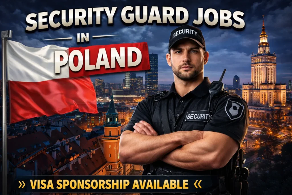 Security Guard Jobs in Poland with Visa Sponsorship 2026