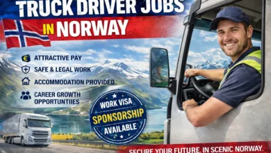 Truck Driver Jobs in Norway with Visa Sponsorship 2026 (€25/Hour)