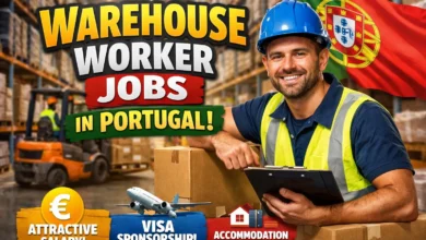 Warehouse Worker Jobs in Portugal with Visa Sponsorship 2026 (€1,500 Salary)