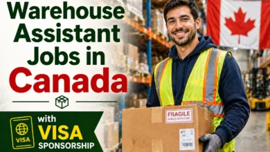 Warehouse Assistant Jobs in Canada with Visa Sponsorship 2026