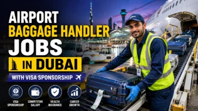 Airport Baggage Handler Jobs in Dubai with Visa Sponsorship 2026