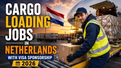 Cargo Loading Jobs in Netherlands with Visa Sponsorship 2026