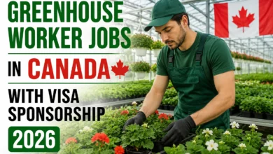 Greenhouse Worker Jobs in Canada with Visa Sponsorship 2026