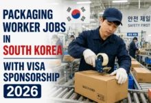 Packaging Worker Jobs in South Korea with Visa Sponsorship 2026