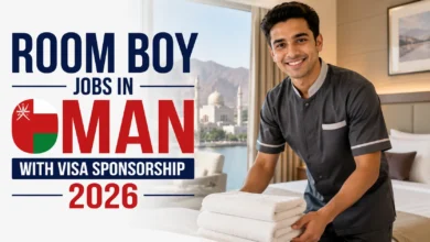 Room Boy Jobs in Oman with Visa Sponsorship 2026