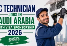 AC Technician Jobs in Saudi Arabia with Visa Sponsorship 2026