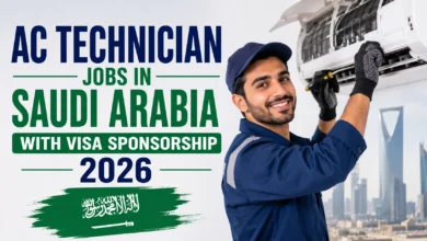 AC Technician Jobs in Saudi Arabia with Visa Sponsorship 2026