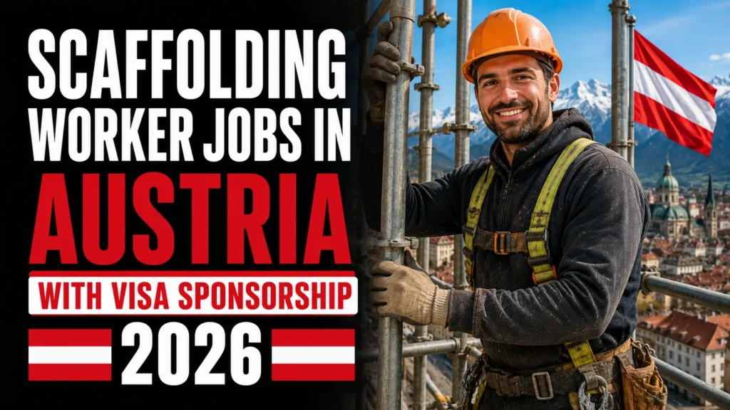 Scaffolding Worker Jobs in Austria with Visa Sponsorship 2026