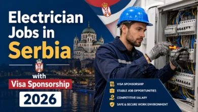 Electrician Jobs in Serbia with Visa Sponsorship 2026