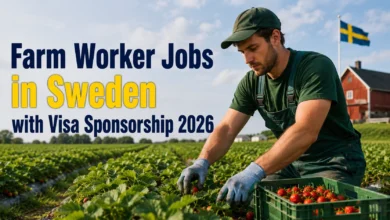 Farm Worker Jobs in Sweden with Visa Sponsorship 2026