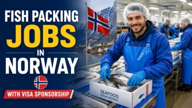 Fish Packing Jobs in Norway with Visa Sponsorship 2026