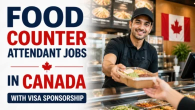 Food Counter Attendant Jobs in Canada with Visa Sponsorship 2026