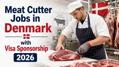 Meat Cutter Jobs in Denmark with Visa Sponsorship 2026