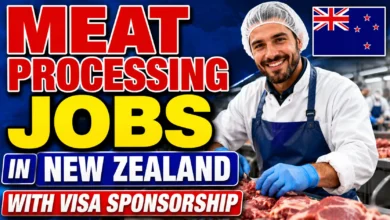 Meat Processing Jobs in New Zealand with Visa Sponsorship 2026