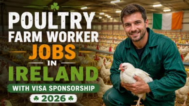 Poultry Farm Worker Jobs in Ireland with Visa Sponsorship 2026