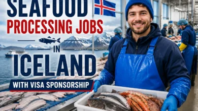 Seafood Processing Jobs in Iceland with Visa Sponsorship 2026