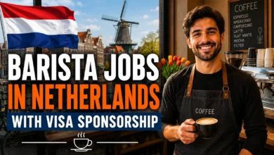 Barista Jobs in Netherlands with Visa Sponsorship 2026