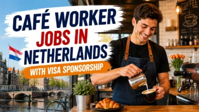 Café Worker Jobs in Netherlands with Visa Sponsorship 2026