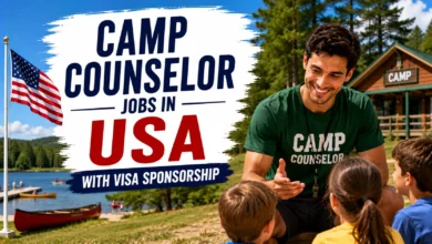 Camp Counselor Jobs in USA with Visa Sponsorship 2026