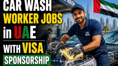 Car Wash Worker Jobs in UAE with Visa Sponsorship 2026