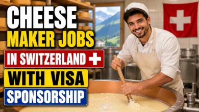 Cheese Maker Jobs in Switzerland with Visa Sponsorship 2026