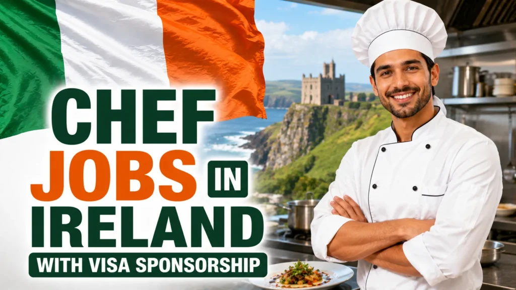 Chef Jobs in Ireland with Visa Sponsorship 2026