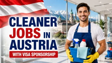 Cleaner Jobs in Austria with Visa Sponsorship 2026