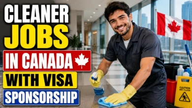 Cleaner Jobs in Canada with Visa Sponsorship 2026