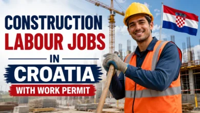 Construction Labour Jobs in Croatia with Work Permit
