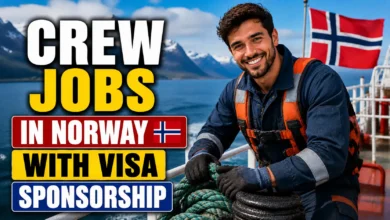 Crew Jobs in Norway with Visa Sponsorship 2026