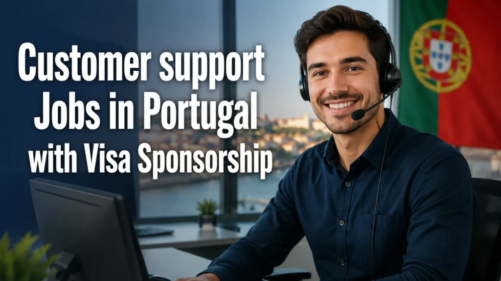 Customer support Jobs in Portugal with Visa Sponsorship 2026